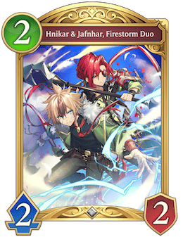 Hnikar & Jafnhar, Firestorm Duo