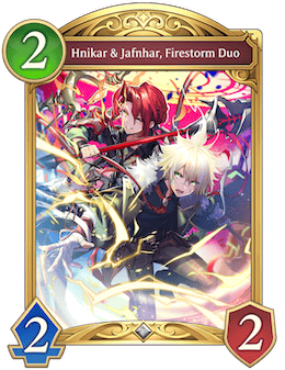 Hnikar & Jafnhar, Firestorm Duo