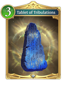 Tablet of Tribulations