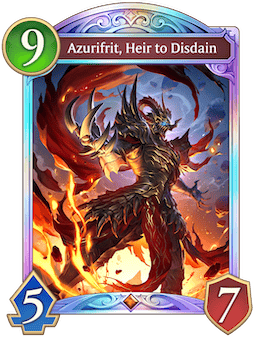 Azurifrit, Heir to Disdain