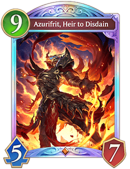 Azurifrit, Heir to Disdain