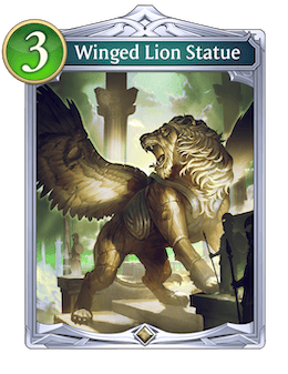 Winged Lion Statue