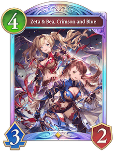 Zeta & Bea, Crimson and Blue
