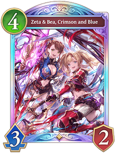 Zeta & Bea, Crimson and Blue