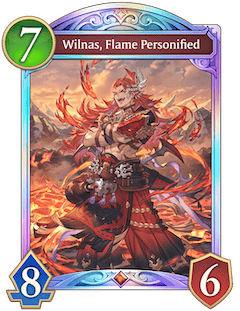 Wilnas, Flame Personified