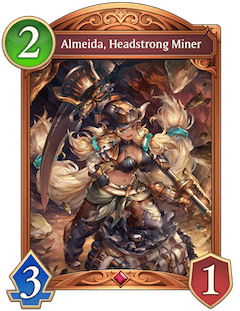 Almeida, Headstrong Miner