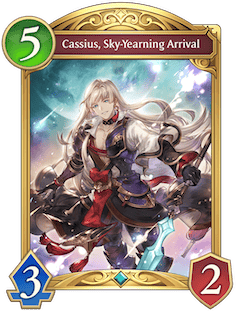 Cassius, Sky-Yearning Arrival