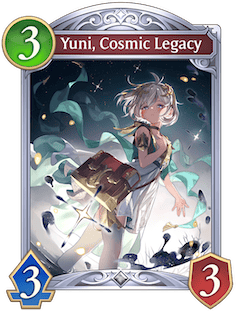 Yuni, Cosmic Legacy