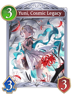 Yuni, Cosmic Legacy