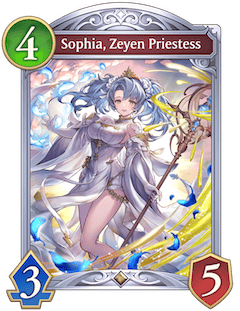 Sophia, Zeyen Priestess