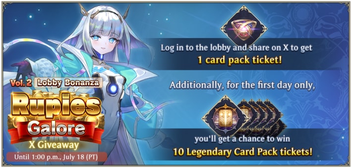 Rupies Galore Vol. 2 Giveaway