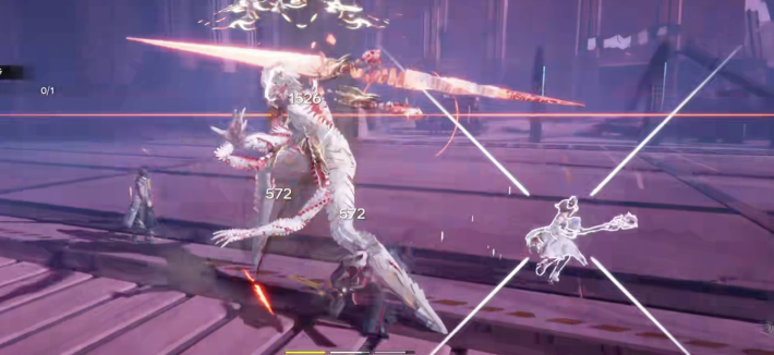 2-Hit Spear Combo → Arm Slam