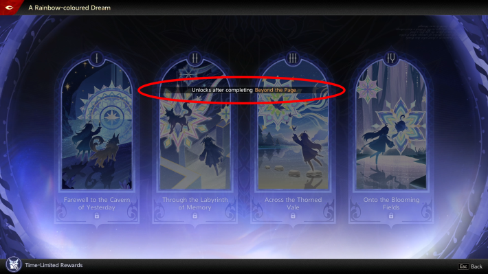 Duet Night Abyss (DNA) - Beyond the Page Condition