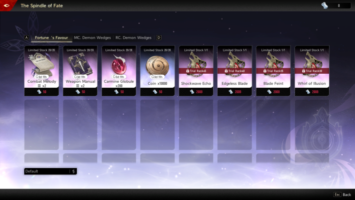 Duet Night Abyss The Spindle of Fate