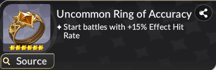 Uncommon Ring of Accuracy