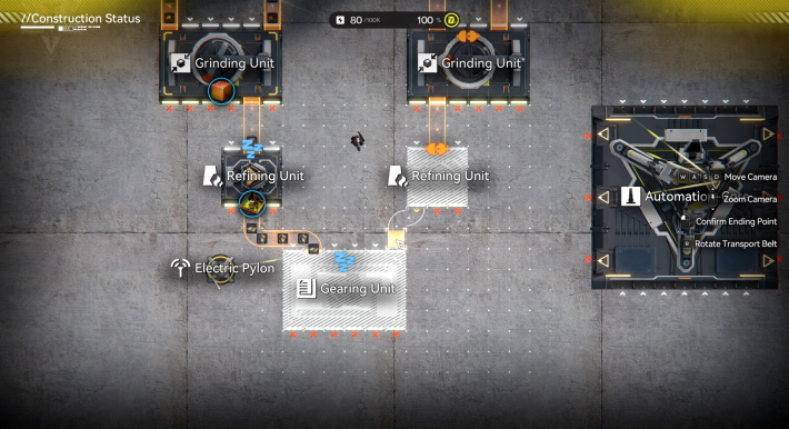 Arknights Endfield Connecting Refining Unit to Gearing Unit