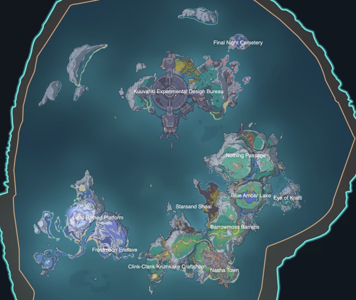 Nod-Krai Map
