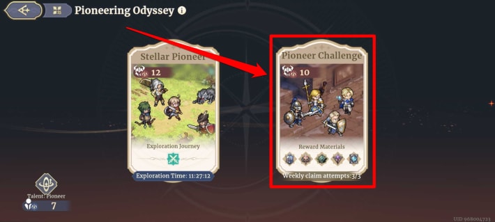 Sword of Convallaria (SoC) - Pioneering Challenge