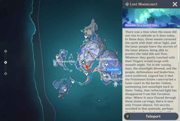 Lost Mooncourt location