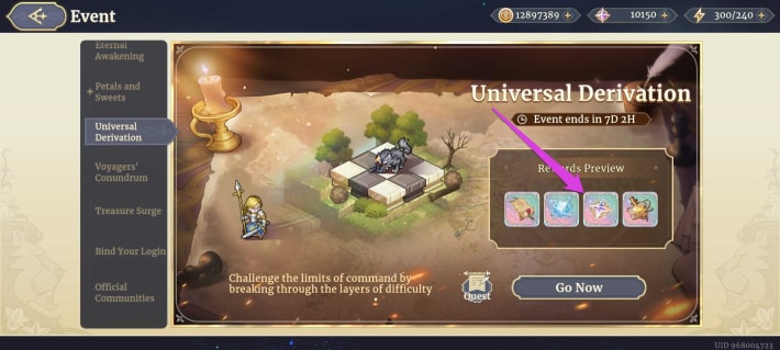 Sword of Convallaria (SoC) - Event Rewards