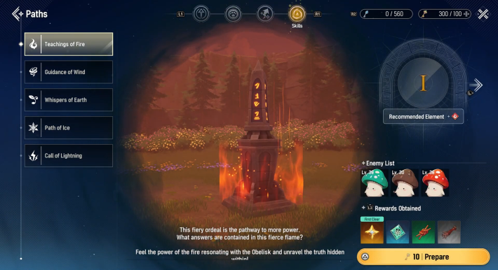 Mongil Stardive Teachings of Fire Screen