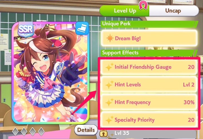 Support Effect UP