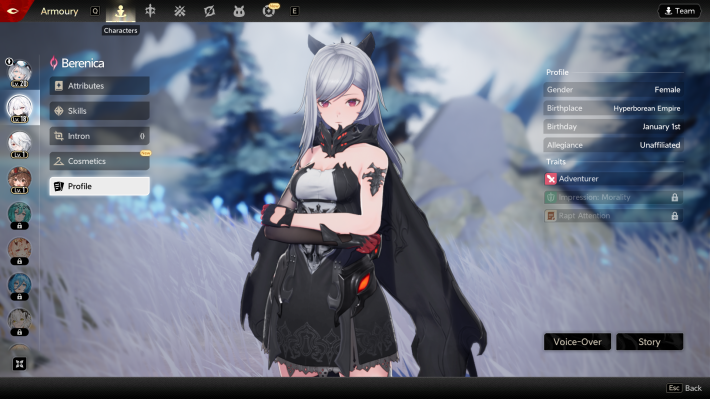 Intron Unlock Over New Character?