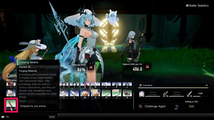 Creeping Tendrils in Commission