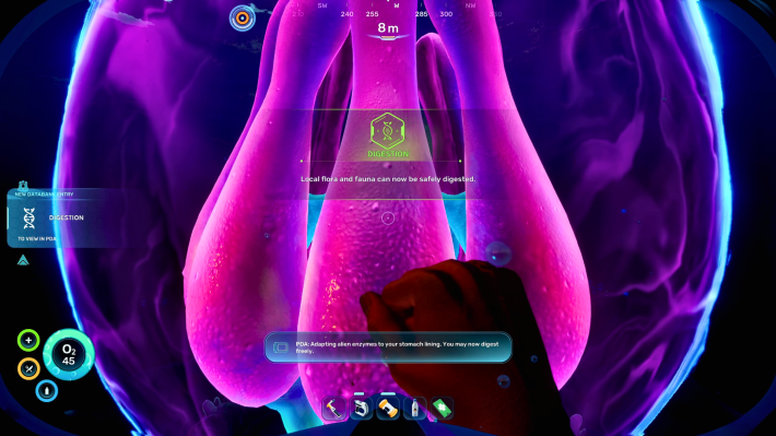Subnautica 2 Digestion Adaptation Unlocked