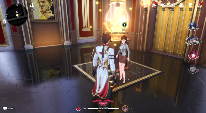 NTE Adler Talking to Iris