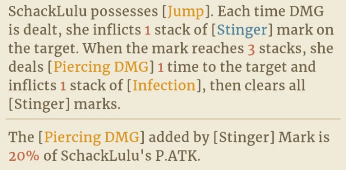 SchackLulu Trait