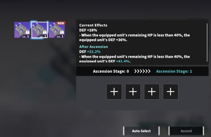 Ascension For Weapon