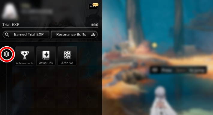 Settings Is Located on the Left-Hand Side of the Menu