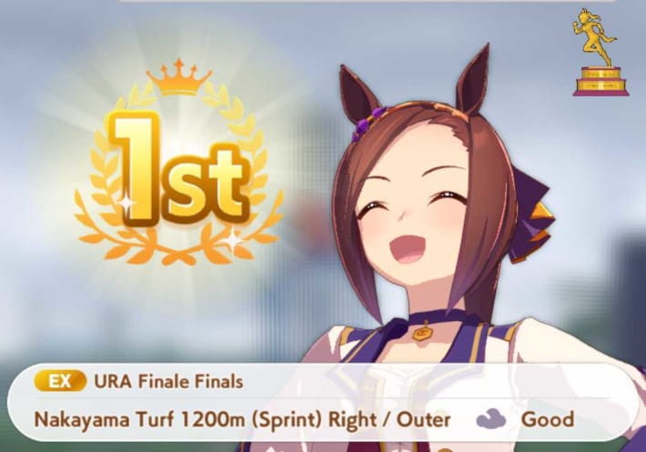 1st Place in URA Finals Sakura Bakushin O