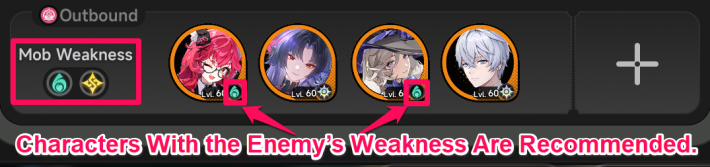 Weakness Element