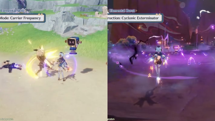 Skill and Burst can summon Birgitta