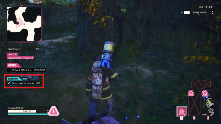 Let It Die Inferno Side Missions Cleared