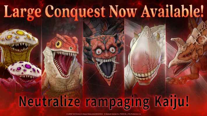 Kaiju No. 8 The Game Large Conquest Event