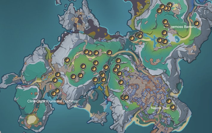 Midsommar Berry locations