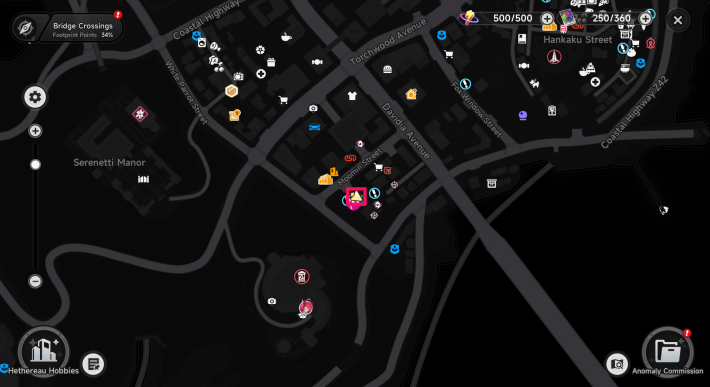 NTE Troubled Car Designer Location Map