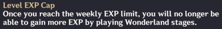 Experience Gain is Capped