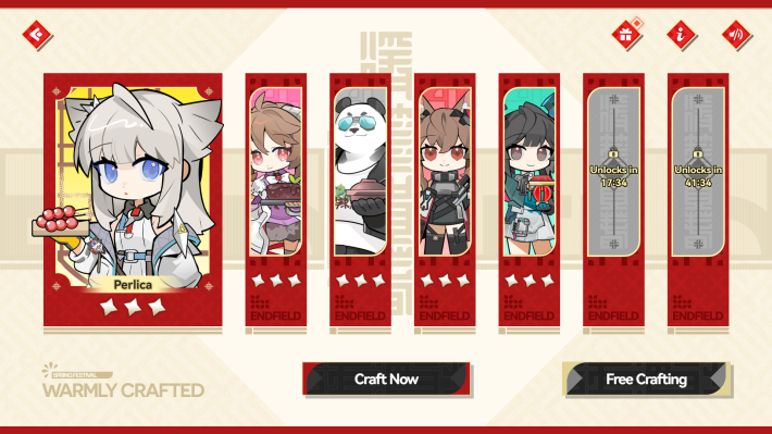 A Spring Note, Warmly Crafted Event Page