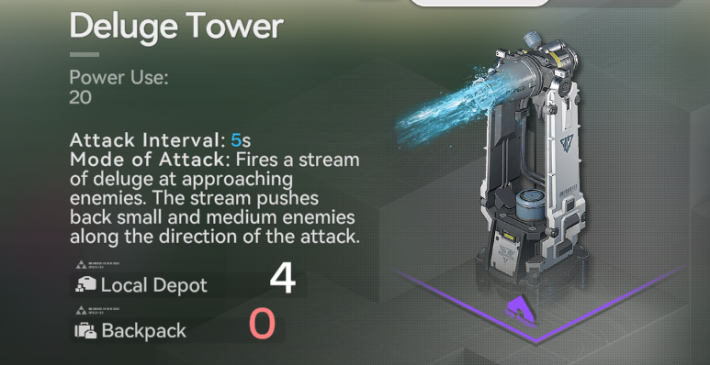 Torre de Diluvio en Endfield