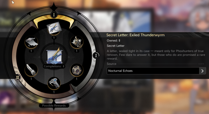 Exiled Thunderwyrm Secret Letter