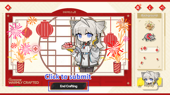 Decorate postcard and submit