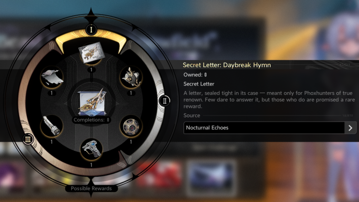 Daybreak Hymn Secret Letter