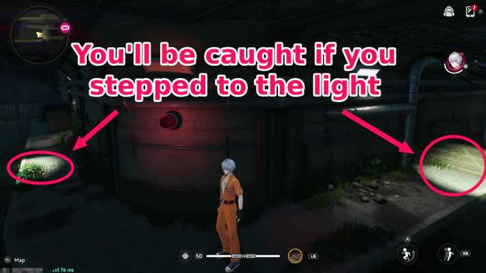 NTE Avoid the Security Lights in the Sewer