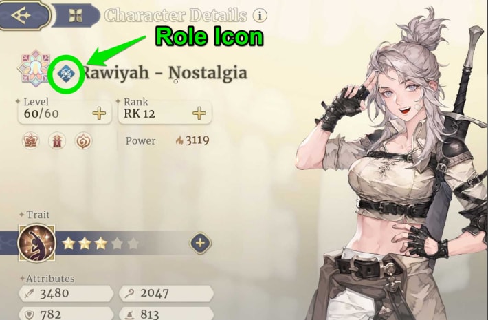 Sword of Convallaria (SoC) - Role Icon
