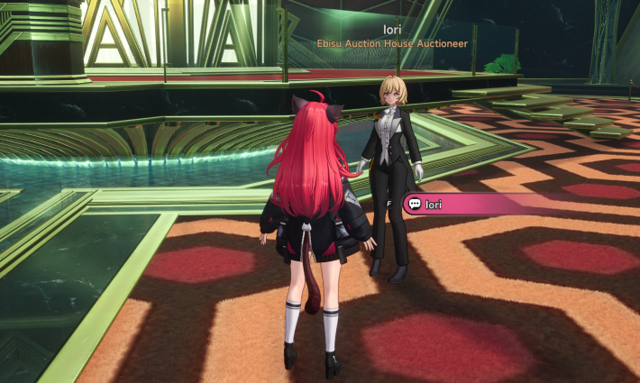 Hablar con Iori en NTE