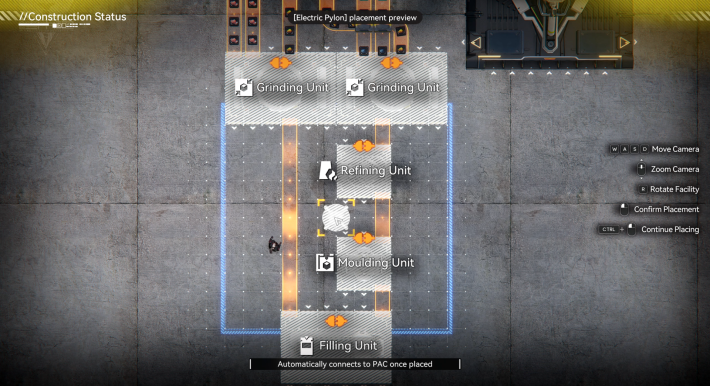 Arknights Endfield Placing an Electric Pylon